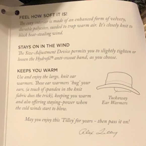 Tilley Tec-Wool Hat (TTW2) - Grey/Black - 6 7/8 - Picture 7 of 16